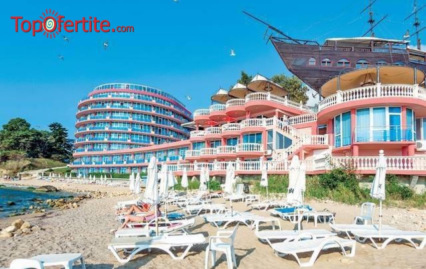 На море в Сириус Бийч Хотел & СПА, Св. Константин и Елена! Нощувка на база All Inclusive + чадър и шезлонг на плажа, закрит басейн с мин. вода, два открити басейна с минерална или морска вода, анимация на цени от 58 лв. на човек На море в Сириус Бийч Хотел & СПА, Св. Константин и Елена! Нощувка на база All Inclusive + чадър и шезлонг на плажа, закрит басейн с мин. вода, два открити басейна с минерална или морска вода, анимация на цени от 58 лв. на човек