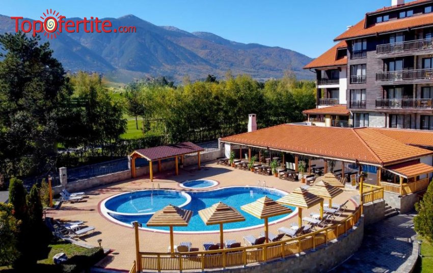 Хотел Балканско Бижу 4* Банско! Нощувка +  външен и вътрешен басейн, джакузи, сауна и парна баня на цени от 35 лв. на човек