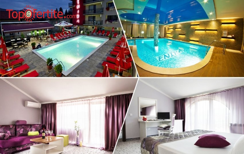Хотел Енира 4*, Велинград! Нощувка + закуска, вътрешен басейн с минерална вода, джакузи и СПА пакет на цени от 74,50 лв. на човек