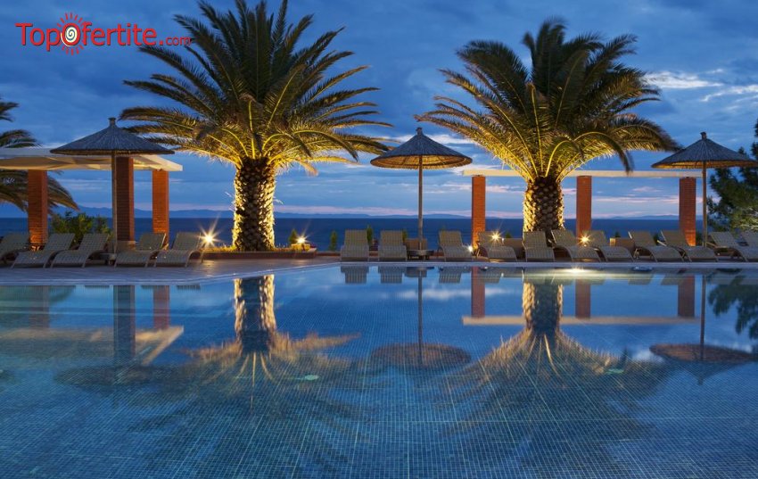 Ранни резервации Лято 2024! Alexandra Beach Resort 4* Гърция, Тасос! Нощувка + закуска, вечеря, басейн и безплатно дете до 11,99г на цени от 91лв на човек