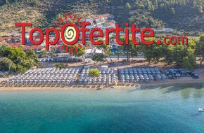 Ранни резервации за Гърция лято 2024! Lagomandra Beach Hotel 4* Халкидики, Ситония! Нощувка + з...