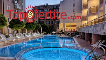 Супер промо през юни за море в хотел Тропикс 3*, Свети Влас на 80 м от плажа! 5 нощувки на база...