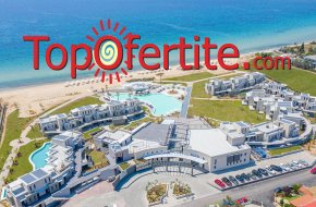 Лято 2025! Portes Lithos Luxury Resort 5* Неа Потидея, Халкидики, първа линия до плажа с включени закуска и вечеря, басейн на цени от 169 лева на човек