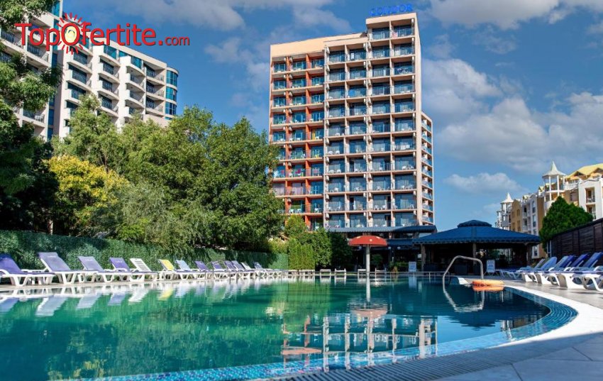 All inclusive в Слънчев бряг на 50м от плажа в МПМ Хотел Кондор 3* , + басейн, чадър и шезлонг около басейна на цени от 91 лева на човек