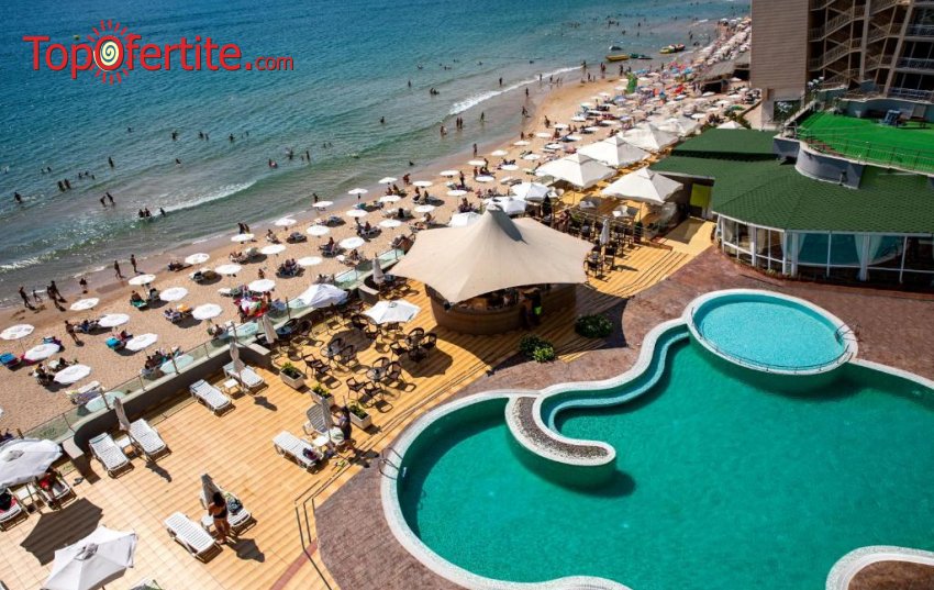 Лятна почивка в Несебър в МПМ Арсена 4* на метри от плажа на база Ultra All Inclusive, басейн, чадър и шезлонг около басейна и на плажа на цени от 122лева на човек