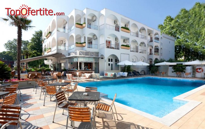 Лято 2025 в Гърция! Почивка в Kronos Hotel 3*, Платамон, Олимпийска ривиера! Нощувка със закуска и вечеря или All Inclusive от 237 лева на нощувка за Двама