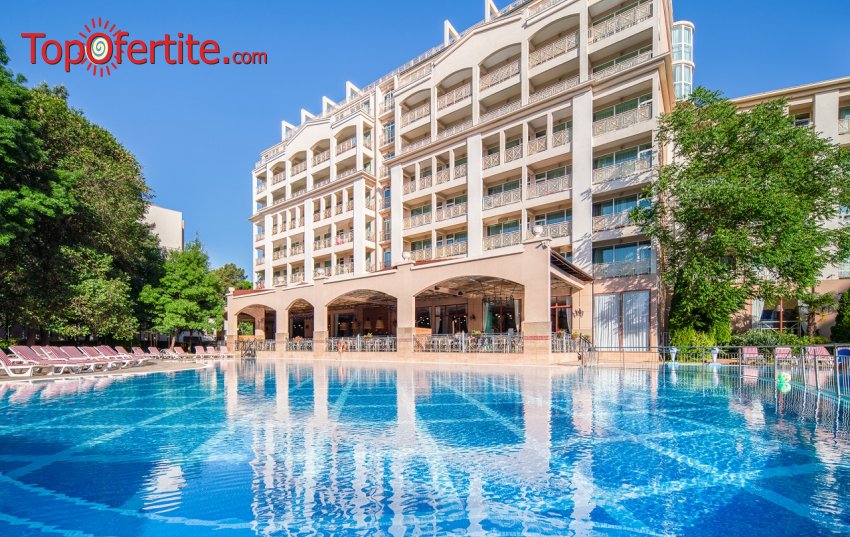 На море в хотел Алба 4*, Слънчев бряг на 100м от плажа! Нощувка на база All inclusive + 2 басейна, 2 детски басейна, детски мини аква парк, анимация на цени от 80 лв на човек